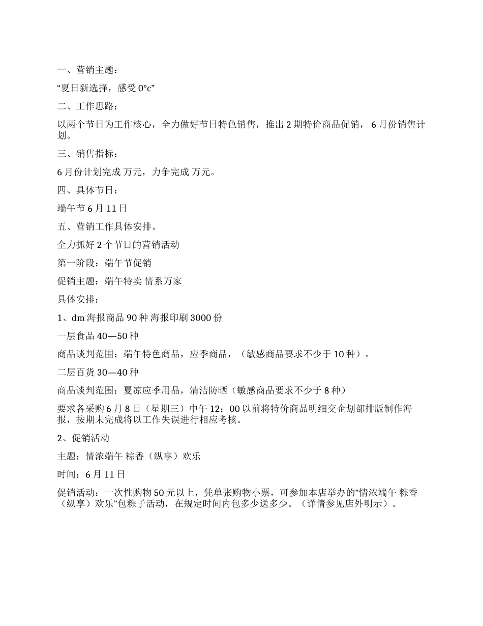 2024年端午节促销方案_第1页