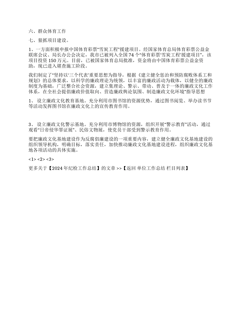 2024年纪检工作总结_第3页