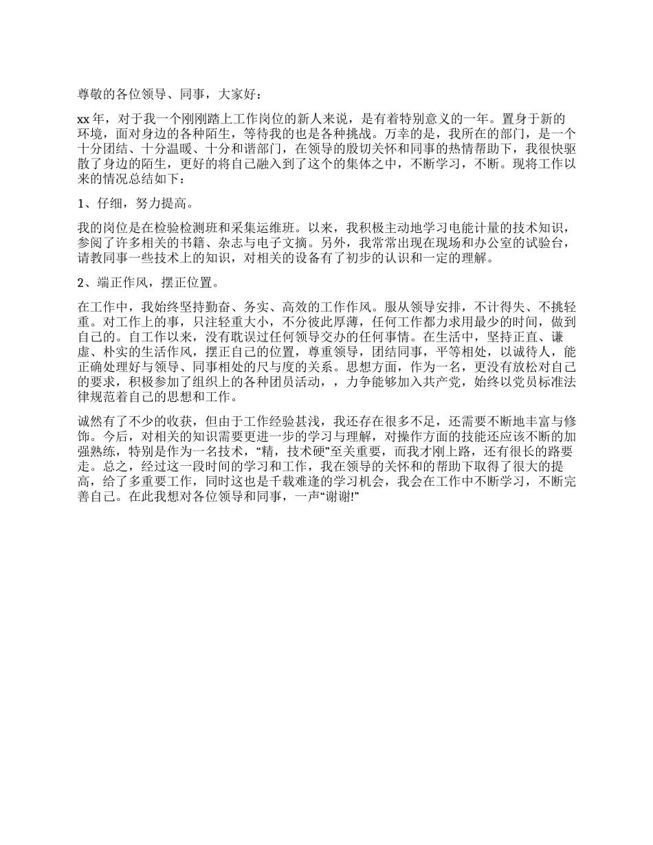 2024年终个人的工作总结_第1页