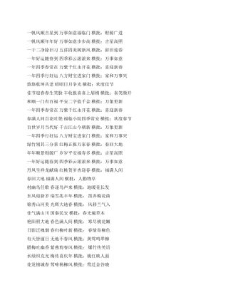 2024年虎年春节祝福对联