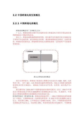 中国跨境电商发展概况