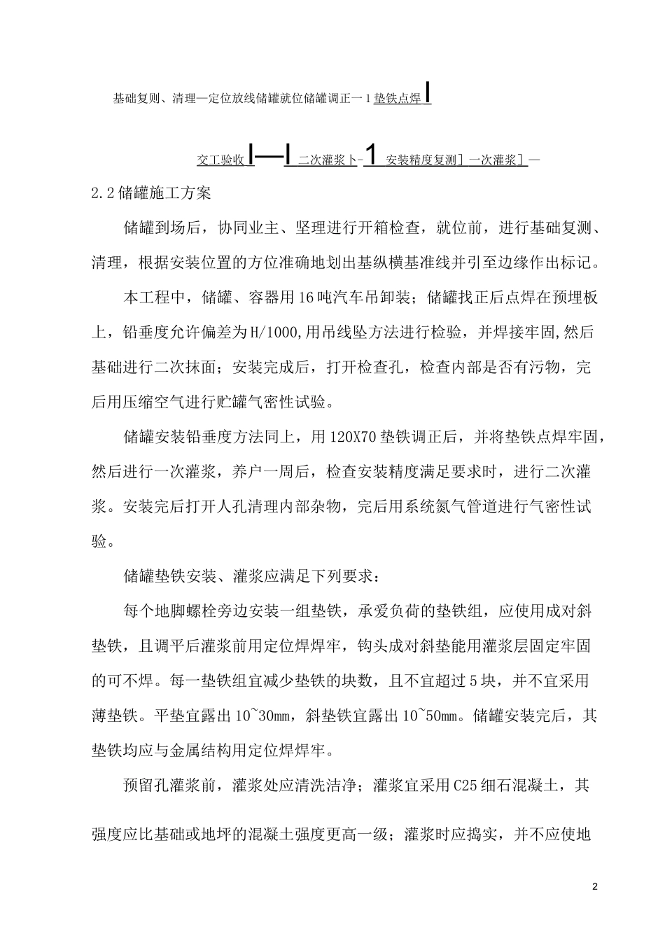 压力容器安装施工方案汇总_第2页