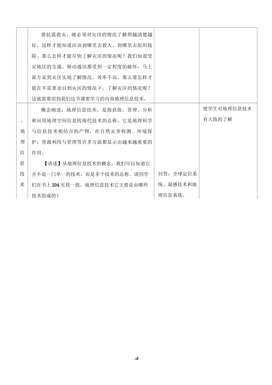 公开课-地理信息技术-教案_第2页