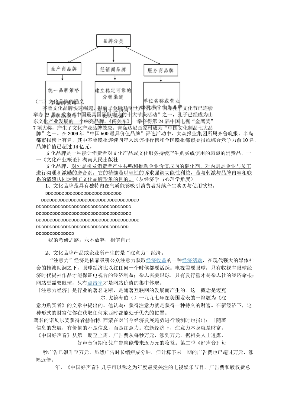 文化品牌的创意与策划1_第3页