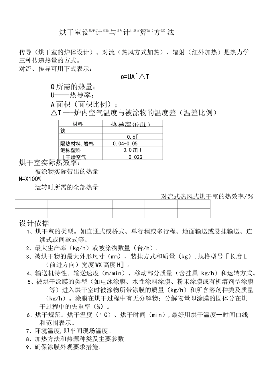 烘干室设计与计算方法(新)_第2页