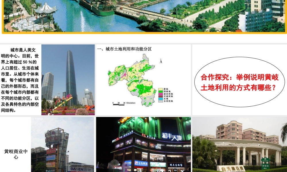2.1城市内部空间结构(共58张PPT)