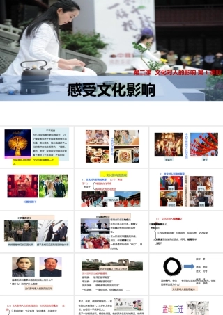 2.1感受文化影响 课件2