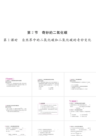 2.2　奇妙的二氧化碳