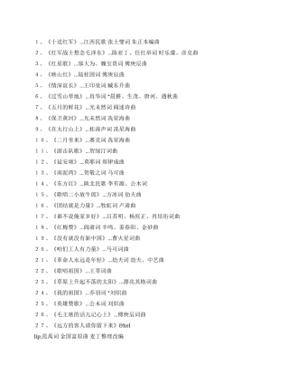 2024庆祝建党90周年红歌推荐100首