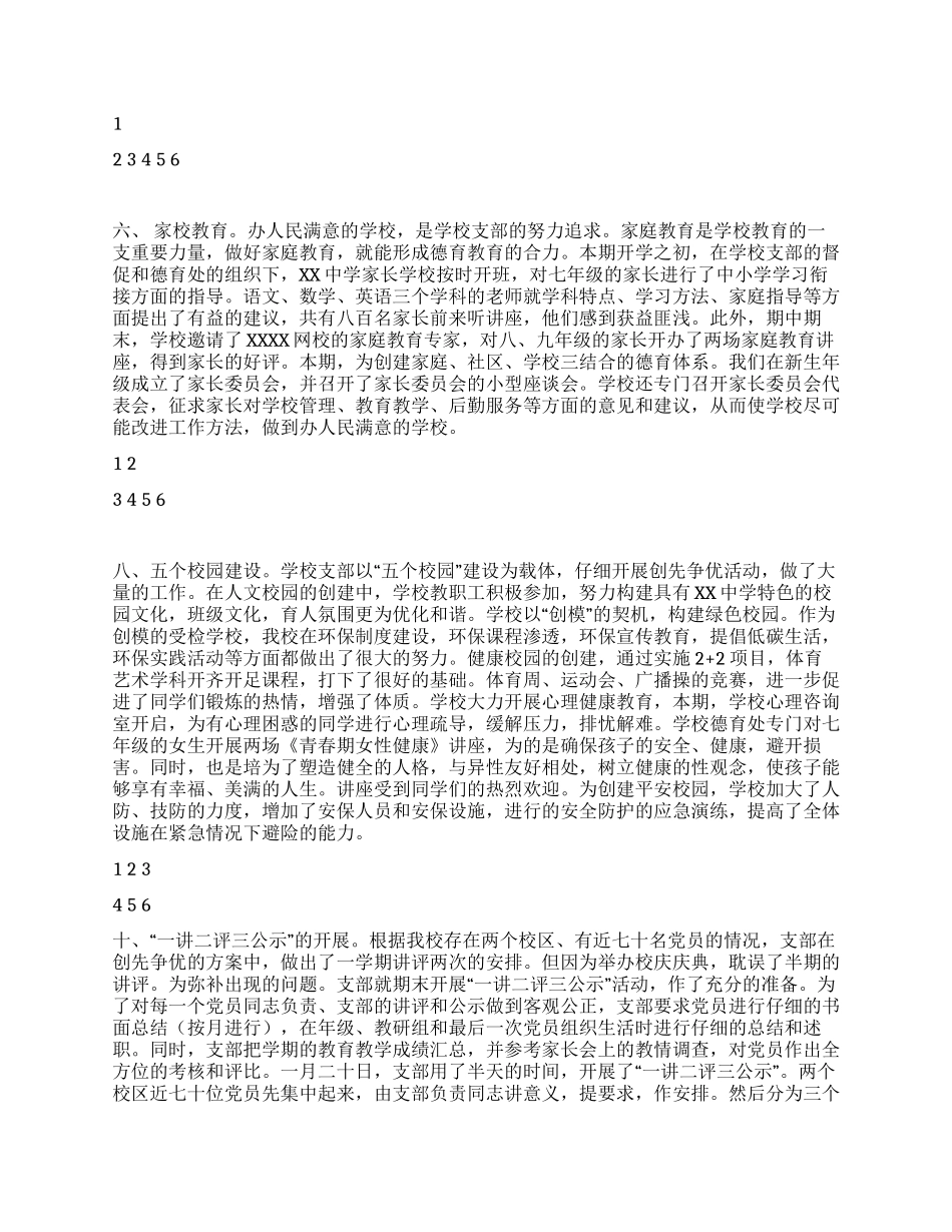 2024支部创先争优工作总结_第2页