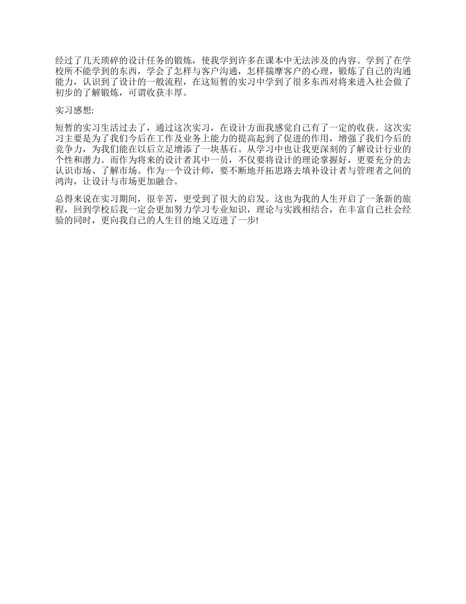 2024春季平面设计公司实习报告_第2页