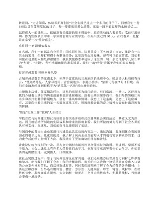 2024暑期“三下乡活动心得体会