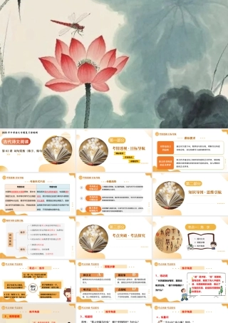 第02讲  词句赏析（炼字、炼句）