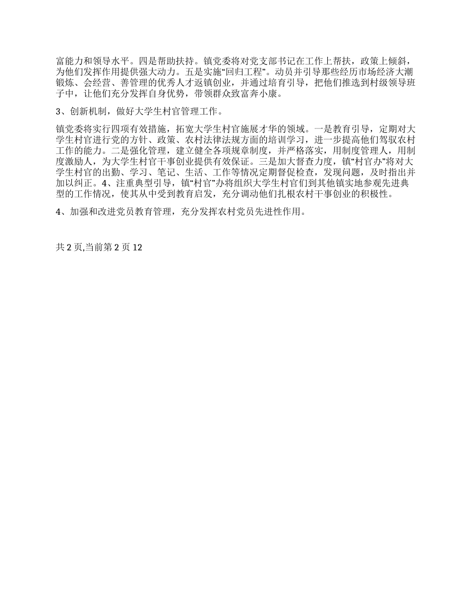 2XX8年上半年乡镇基层组织工作总结_第3页