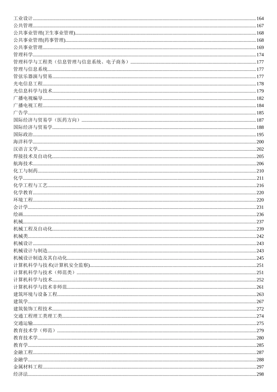 306个专业详细介绍、全国各高校学生、毕业生分享感受_第3页