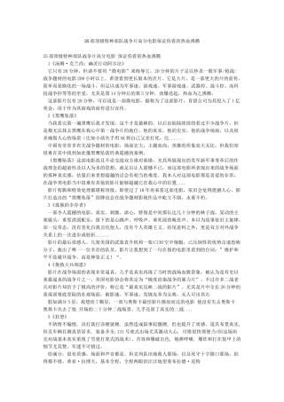 35部顶级特种部队战争片高分电影保证你看的热血沸腾