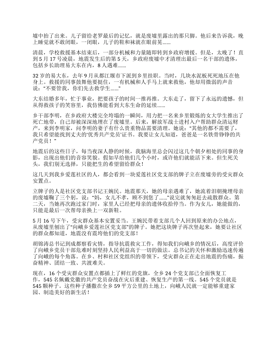 414抗震救灾报告稿_第2页