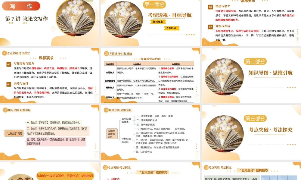 第07讲 议论文写作