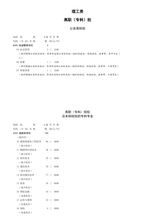 6高职专科批-理工