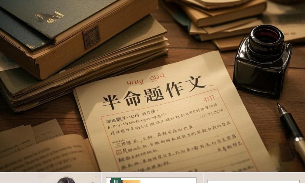 专题02半命题作文