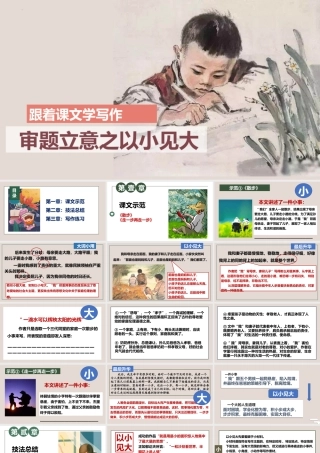 专题6 审题立意之以小见大