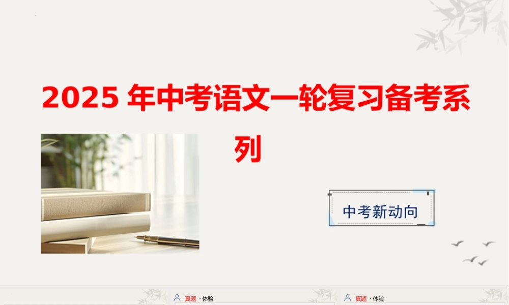 专题一  字音字形