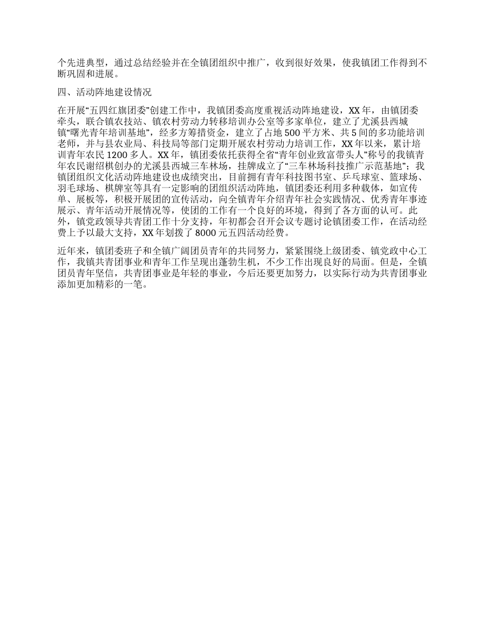 “全国五四红旗团委申报材料_第3页