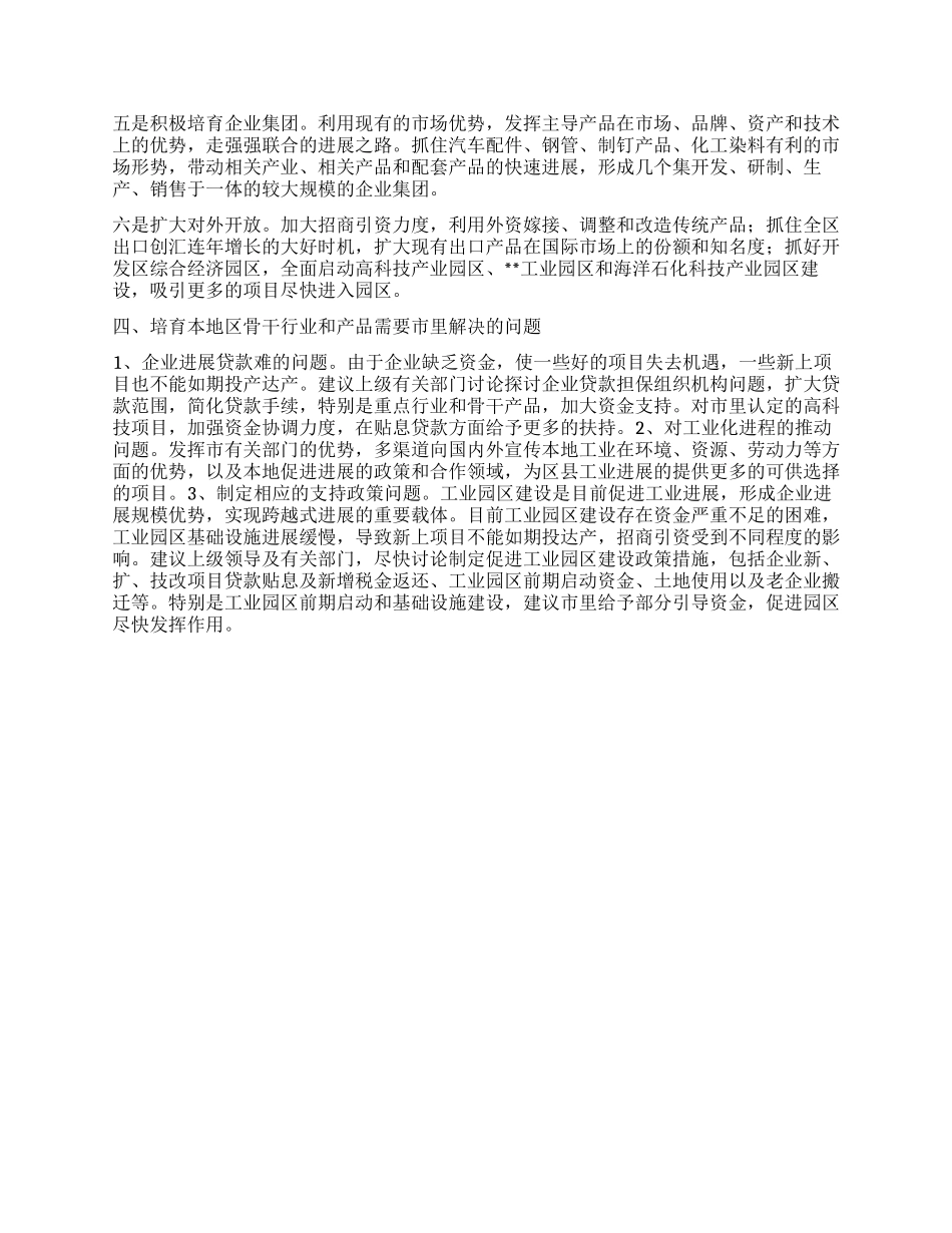 “区政府工业化全面发展计划政府工作计划_第2页