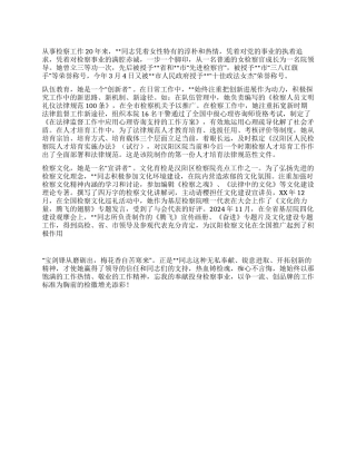 “十佳政法女杰先进事迹