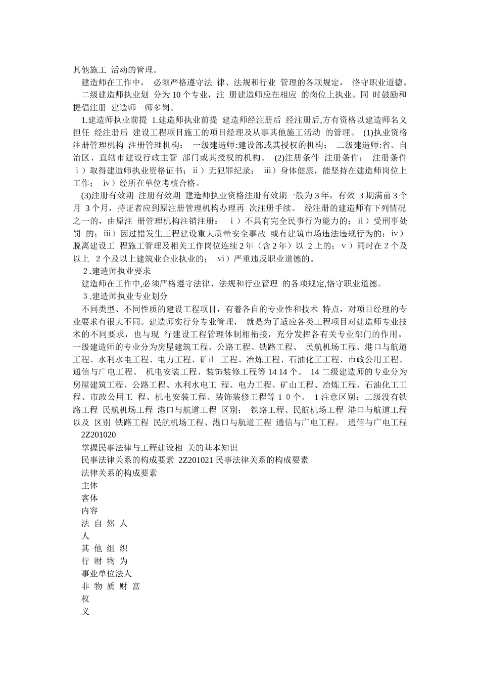 二级建造师法规历年考点整理(重点必过)_第3页