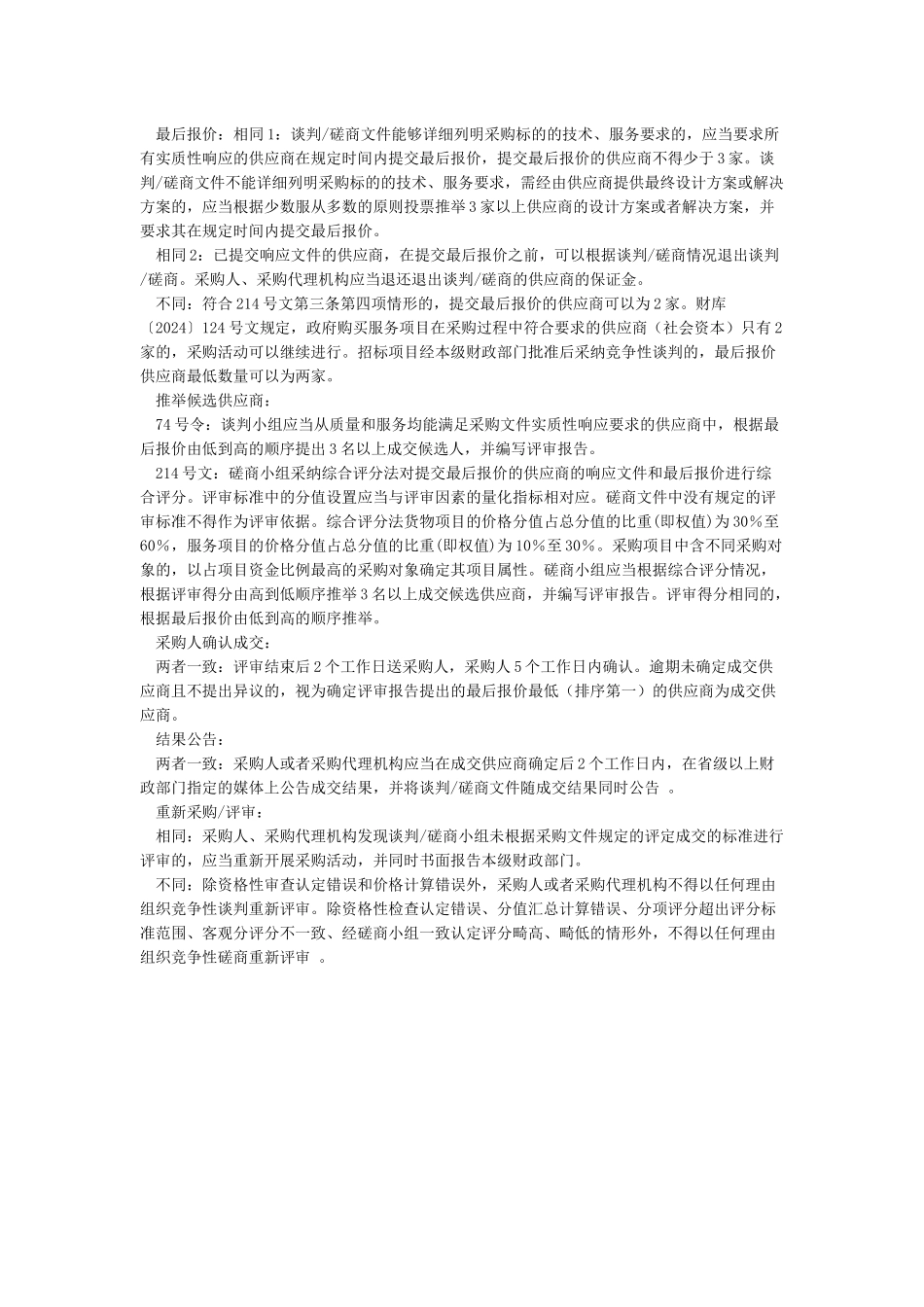 “竞争性谈判”与“竞争性磋商”之间的区别_第3页