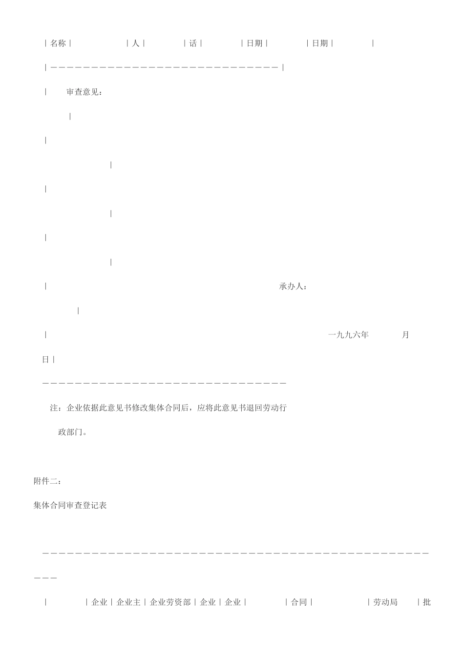 北京市劳动局关于审查集体合同有关问题的通知_第3页