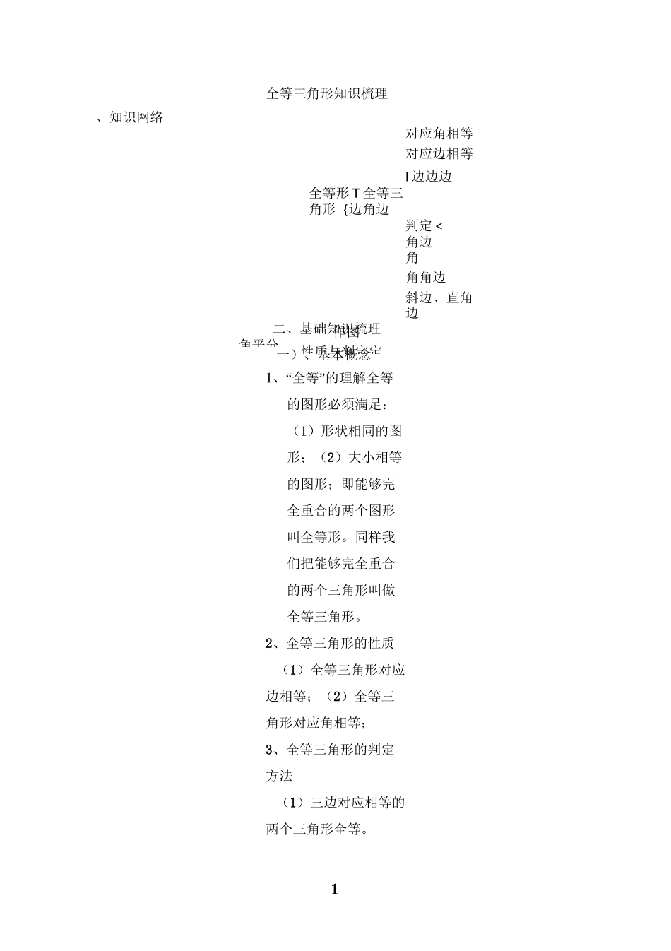 《全等三角形》典型例题_第1页