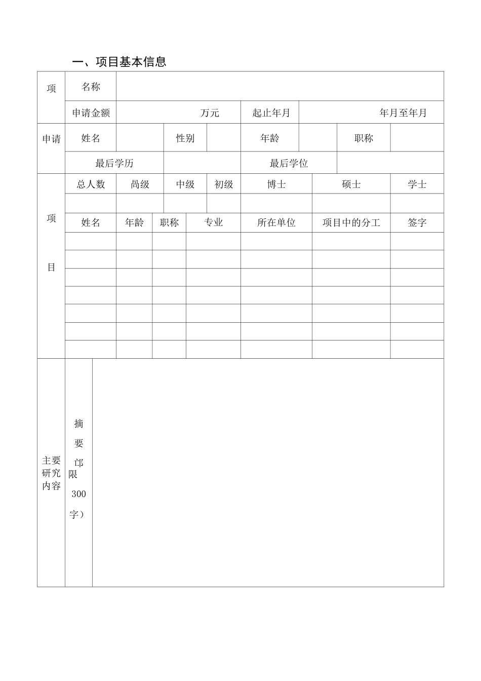 思政专项课题申请书_第2页