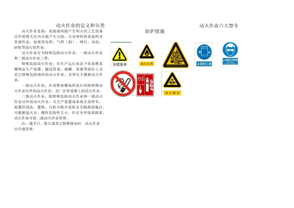 八大危险特殊作业危险告知牌_第1页