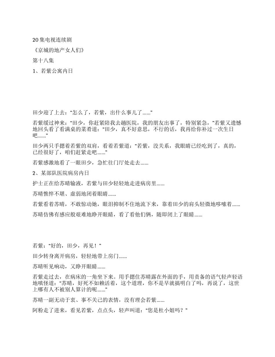 《京城的地产女人们5》_第1页