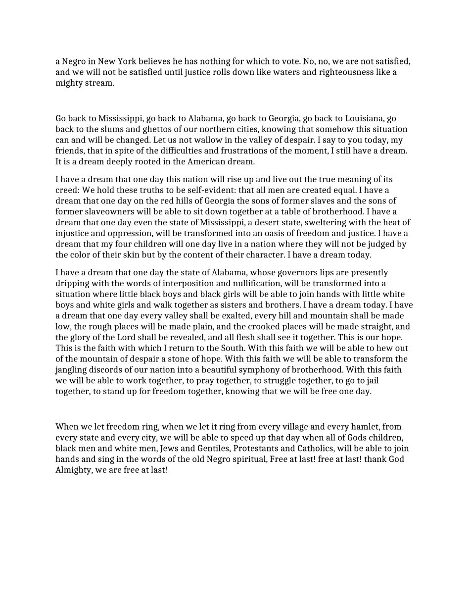 《我有一个梦想》——马丁路德金_第2页