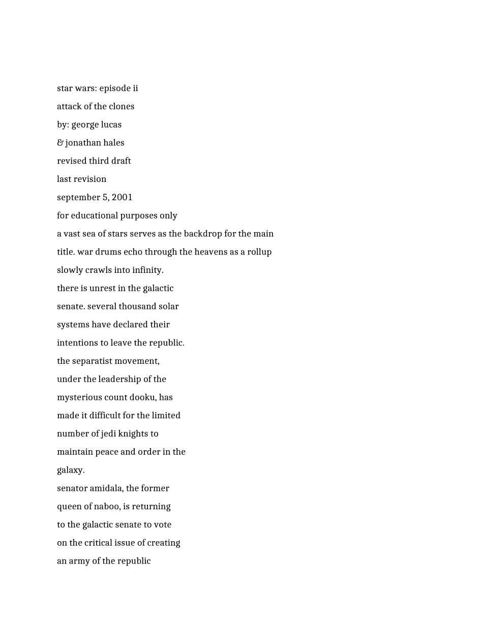 《星球大战前传II克隆人的进攻》StarWarsEpisod_第1页