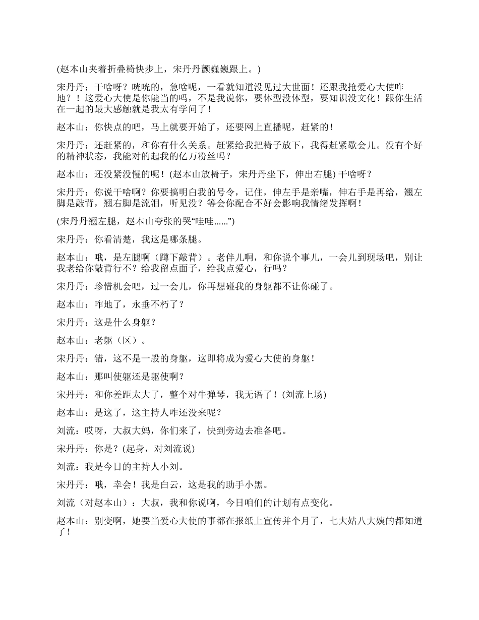 《火炬手》续集之《爱心大使》_第1页