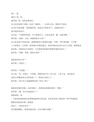 《特区女记者》第十一集第十五集