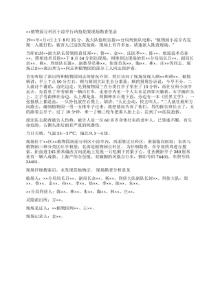 《现场勘查笔录的实例》