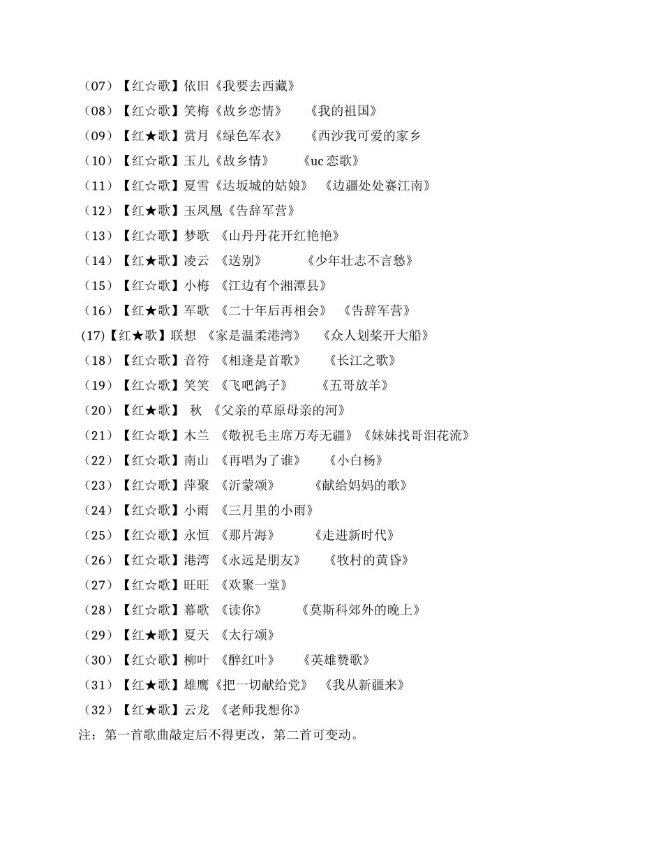 一周年晚会策划书_第2页