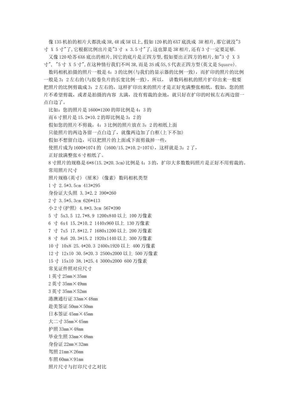 一寸照片的标准尺寸大小_第2页