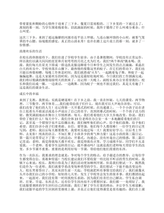 三下乡服务队优秀个人总结