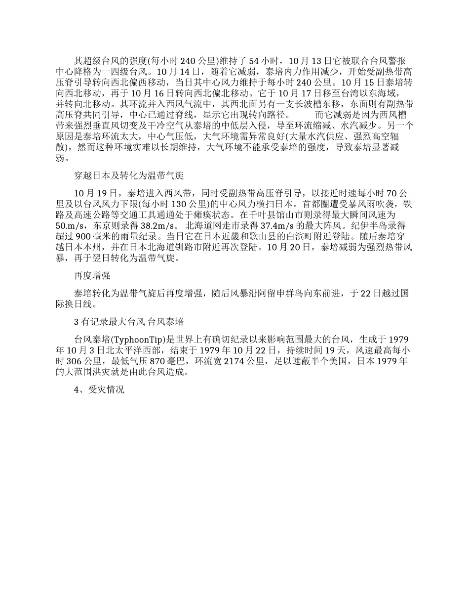 世界历史上最大的台风_第2页