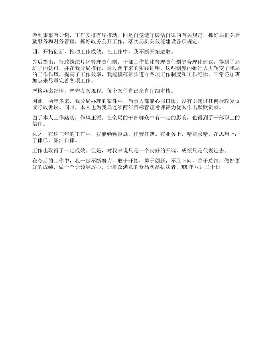 个人工作总结药监系统_第2页