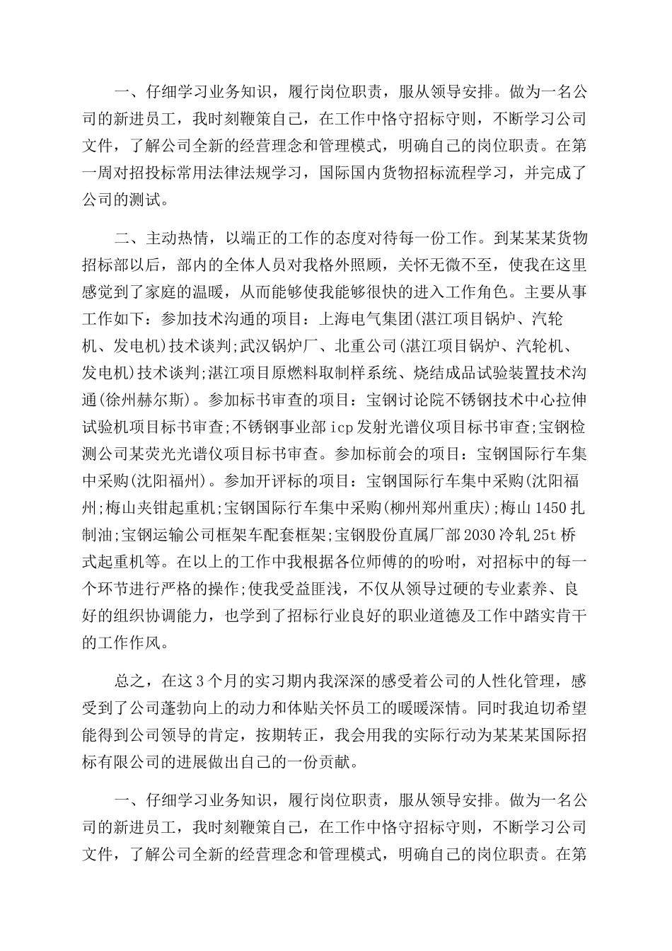 个人工作报告范文_第2页