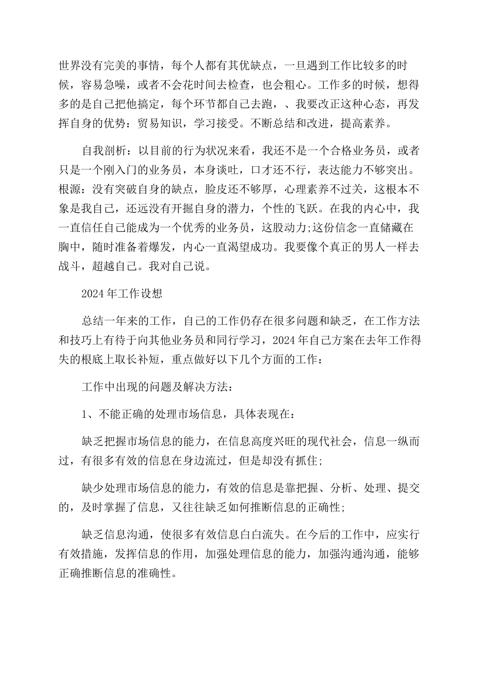 个人销售工作报告范文_第2页