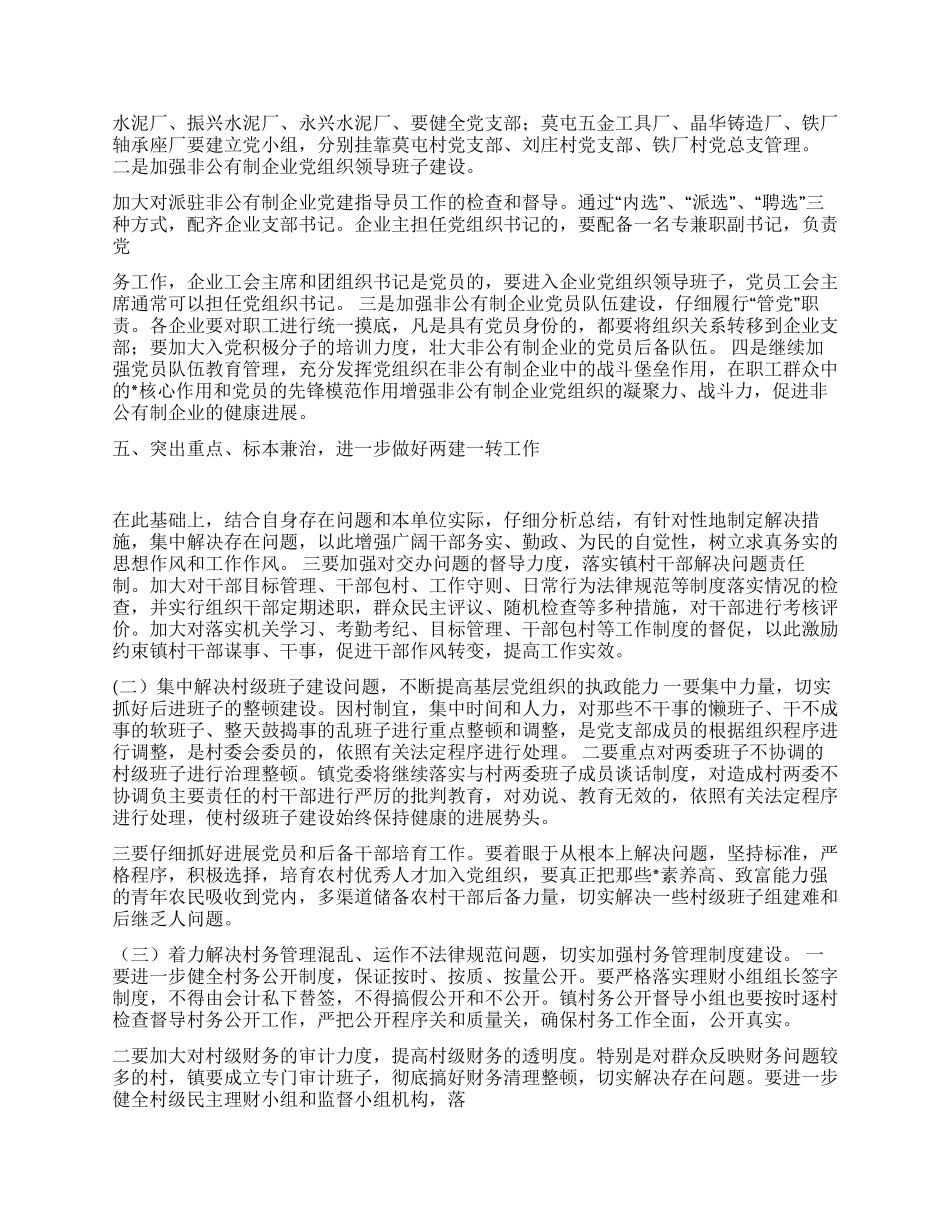 中共铁厂镇委员会2024年度基层组织建设计划_第3页
