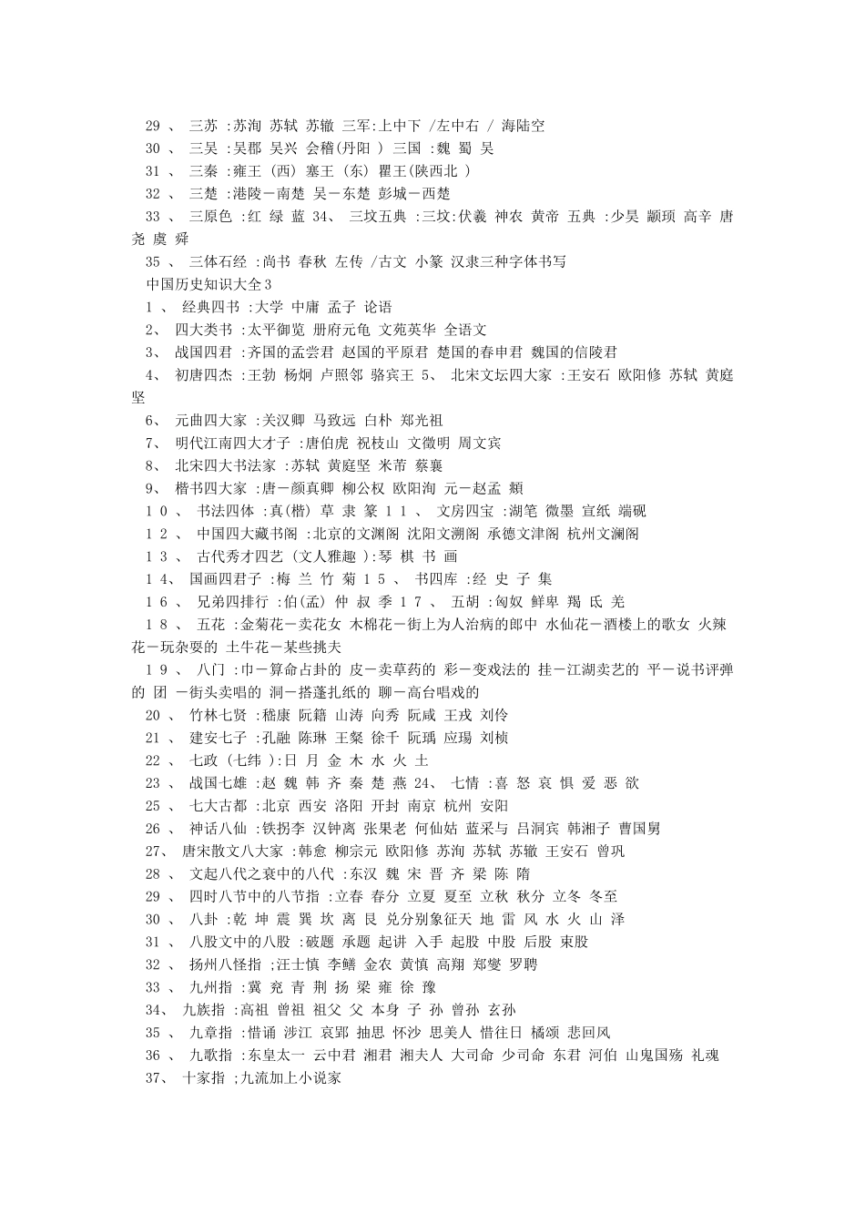 中国历史知识大全_第3页